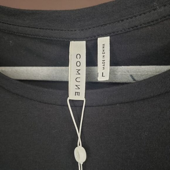 NWT Comune Tie‎ Sleeve Round neck tee Size L - Picture 6 of 10